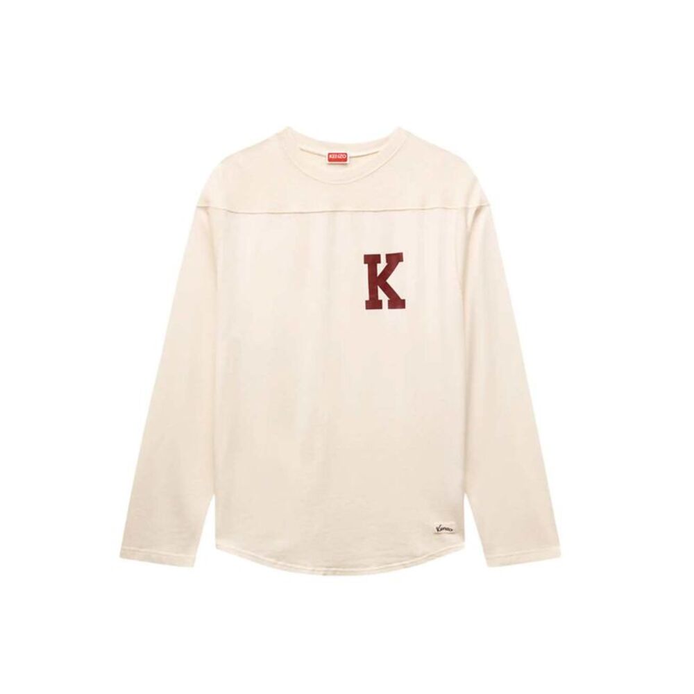 Kenzo Men ‘Kenzo Varsity’ Long-Sleeve Cotton T-Shirt